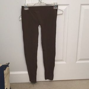 Brown leggings